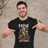 Herren T-Shirt Grinch Frohe Weihnachten Spruch Sarkasmus Schwarzer Humor XMAS Outfit Männer Moonworks®preview