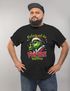 Herren T-Shirt Grinch Weihnachten Spruch lustig Weihnachtsmuffel XMAS Weihnachtsoutfit Männer Moonworks®preview