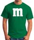 Herren T-Shirt Gruppen-Kostüm M Aufdruck Kostüm Fasching Karneval Verkleidung Männer Fun-Shirt Moonworks®preview
