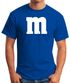 Herren T-Shirt Gruppen-Kostüm M Aufdruck Kostüm Fasching Karneval Verkleidung Männer Fun-Shirt Moonworks®preview