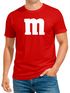 Herren T-Shirt Gruppen-Kostüm M Aufdruck Kostüm Fasching Karneval Verkleidung Männer Fun-Shirt Moonworks®preview