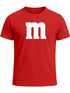 Herren T-Shirt Gruppen-Kostüm M Aufdruck Kostüm Fasching Karneval Verkleidung Männer Fun-Shirt Moonworks®preview