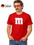 Herren T-Shirt Gruppen-Kostüm M Aufdruck Kostüm Fasching Karneval Verkleidung Männer Fun-Shirt Moonworks®preview