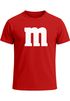 Herren T-Shirt Gruppen-Kostüm M Aufdruck Kostüm Fasching Karneval Verkleidung Männer Fun-Shirt Moonworks®preview