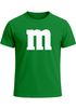 Herren T-Shirt Gruppen-Kostüm M Aufdruck Kostüm Fasching Karneval Verkleidung Männer Fun-Shirt Moonworks®preview