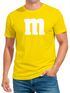 Herren T-Shirt Gruppen-Kostüm M Aufdruck Kostüm Fasching Karneval Verkleidung Männer Fun-Shirt Moonworks®preview