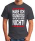 Herren T-Shirt Habe ich verstanden mache ich aber nicht Spruch Sprüche Quote Fun Fun-Shirt Moonworks®preview