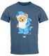 Herren T-Shirt Hai Hi Teddy Bär Witz Parodie Printshirt Aufdruck Fashion Streetstyle Neverless®preview