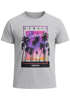 Herren T-Shirt Hawaii Summer Schriftzug Palmen Foto-Print Sommer Surfing Fashion Streetstyle Neverless®preview