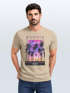 Herren T-Shirt Hawaii Summer Schriftzug Palmen Foto-Print Sommer Surfing Fashion Streetstyle Neverless®preview