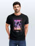 Herren T-Shirt Hawaii Summer Schriftzug Palmen Foto-Print Sommer Surfing Fashion Streetstyle Neverless®preview