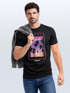 Herren T-Shirt Hawaii Summer Schriftzug Palmen Foto-Print Sommer Surfing Fashion Streetstyle Neverless®preview