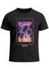 Herren T-Shirt Hawaii Summer Schriftzug Palmen Foto-Print Sommer Surfing Fashion Streetstyle Neverless®preview