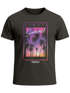 Herren T-Shirt Hawaii Summer Schriftzug Palmen Foto-Print Sommer Surfing Fashion Streetstyle Neverless®preview