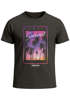Herren T-Shirt Hawaii Summer Schriftzug Palmen Foto-Print Sommer Surfing Fashion Streetstyle Neverless®preview