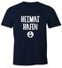 Herren T-Shirt Heimathafen Anker Moonworks®preview