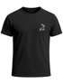Herren T-Shirt Hirsch Wald-Tiere Printshirt Logo Aufdruck Outdoor Fashion Streetstyle Neverless®preview