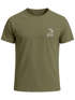 Herren T-Shirt Hirsch Wald-Tiere Printshirt Logo Aufdruck Outdoor Fashion Streetstyle Neverless®preview