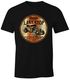 Herren T-Shirt - Hot Rod Last Stop Rockabilly Retro Oldschool USA - MoonWorks®preview