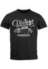 Herren T-Shirt Hot Rod Retro Auto Vintage Car Oldschool Mobile Slimfit Neverlesspreview