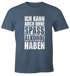 Herren T-Shirt Ich kann auch ohne Spaß Alkohol haben Fun-Shirt Spruch-Shirt Party Feiern Festival Moonworks®preview