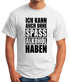 Herren T-Shirt Ich kann auch ohne Spaß Alkohol haben Fun-Shirt Spruch-Shirt Party Feiern Festival Moonworks®preview