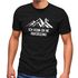 Herren T-Shirt Ich kenn da ne Abkürzung Fahrrad Mountainbike MTB Radfahren Berge Fun-Shirt Moonworks®preview