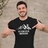 Herren T-Shirt Ich kenn da ne Abkürzung Fahrrad Mountainbike MTB Radfahren Berge Fun-Shirt Moonworks®preview