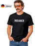 Herren T-Shirt Indianer Fasching Karneval Fastnacht Last Minute Verkleidung Fun-Shirt Slim Fit Moonworks®preview