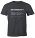 Herren T-Shirt Informatiker Definition Fun-Shirt Moonworks®preview