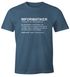 Herren T-Shirt Informatiker Definition Fun-Shirt Moonworks®preview