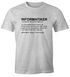 Herren T-Shirt Informatiker Definition Fun-Shirt Moonworks®preview