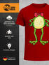 Herren T-Shirt Karneval Fasching Frosch Kostüm-Ersatz Verkleidung Last Minute Faschingskostüme Funshirt Moonworks®preview