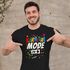 Herren T-Shirt Karneval Fasching Spruch Konfetti Motiv Kostüm-Ersatz Verkleidung Faschingskostüme Männer Moonworks®preview