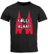 Herren T-Shirt Karneval Köln Kölle Alaaf Kostüm-Ersatz Verkleidung Last Minute Faschingskostüme Männer Funshirt Moonworks®preview