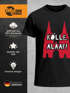Herren T-Shirt Karneval Köln Kölle Alaaf Kostüm-Ersatz Verkleidung Last Minute Faschingskostüme Männer Funshirt Moonworks®preview