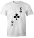 Herren T-Shirt Kartenspiel Kostüm Spielkarten Gruppenkostüm Partnerkostüm Fasching Karneval Faschingsshirt Moonworks®preview