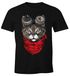 Herren T-Shirt Katze Cat Steam-Punk Moonworks®preview