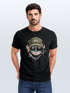 Herren T-Shirt Katzen-Motiv cool Kopfhörer Musik Fashion Streetstyle Neverless® preview