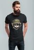 Herren T-Shirt Katzen-Motiv cool Kopfhörer Musik Fashion Streetstyle Neverless® preview