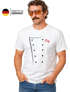 Herren T-Shirt Koch Kochjacke Kostümshirt Fasching Karneval Last Minute Verkleidung Faschingsshirt Moonworks®preview