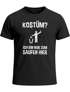 Herren T-Shirt Kostüm? Ich bin nur zum Saufen hier Spruch Fasching Karneval Fun-Shirt Moonworks®preview