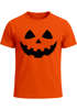 Herren T-Shirt Kürbis Halloween Party Kostüm Fasching Herbst Männer Fun-Shirt lustig Moonworks®preview