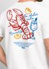 Herren T-Shirt La Dolce Vita Club – Sommer Grafikshirt mit Hummer Zitrone Wein Printshirt – Italien Lifestyle Neverless® preview