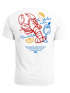Herren T-Shirt La Dolce Vita Club – Sommer Grafikshirt mit Hummer Zitrone Wein Printshirt – Italien Lifestyle Neverless® preview