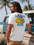 Herren T-Shirt La Dolce Vita Sommer Grafikshirt mit Zitrusfrucht Retro Print Italien Lifestyle Design Printshirt Neverless® preview