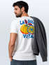 Herren T-Shirt La Dolce Vita Sommer Grafikshirt mit Zitrusfrucht Retro Print Italien Lifestyle Design Printshirt Neverless® preview