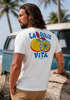 Herren T-Shirt La Dolce Vita Sommer Grafikshirt mit Zitrusfrucht Retro Print Italien Lifestyle Design Printshirt Neverless® preview
