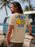 Herren T-Shirt La Dolce Vita Sommer Grafikshirt mit Zitrusfrucht Retro Print Italien Lifestyle Design Printshirt Neverless® preview