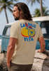 Herren T-Shirt La Dolce Vita Sommer Grafikshirt mit Zitrusfrucht Retro Print Italien Lifestyle Design Printshirt Neverless® preview